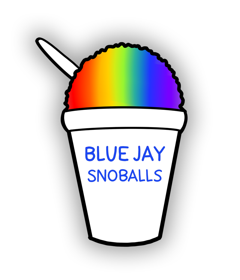 blue jay snoballs logo